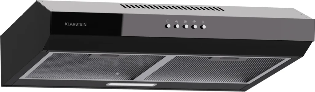 Hotte 60 cm Anti Odeur et Graisse Klarstein Contempo Acier Inox LED