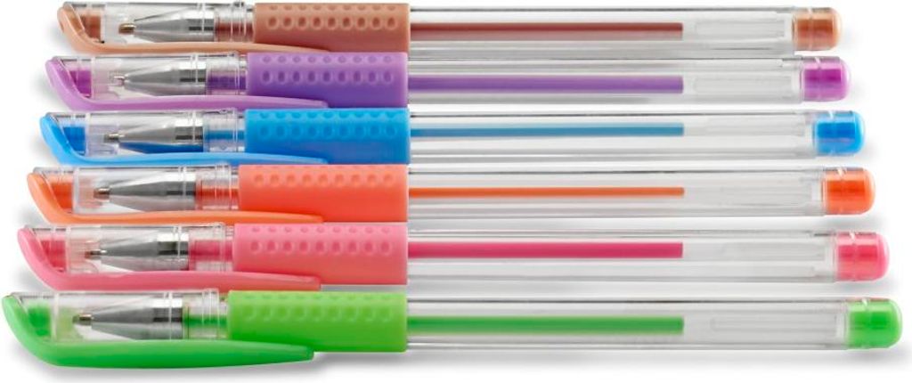 Hama 00007563 Gelschreiber Pastell 6er Set Gelstifte bunt