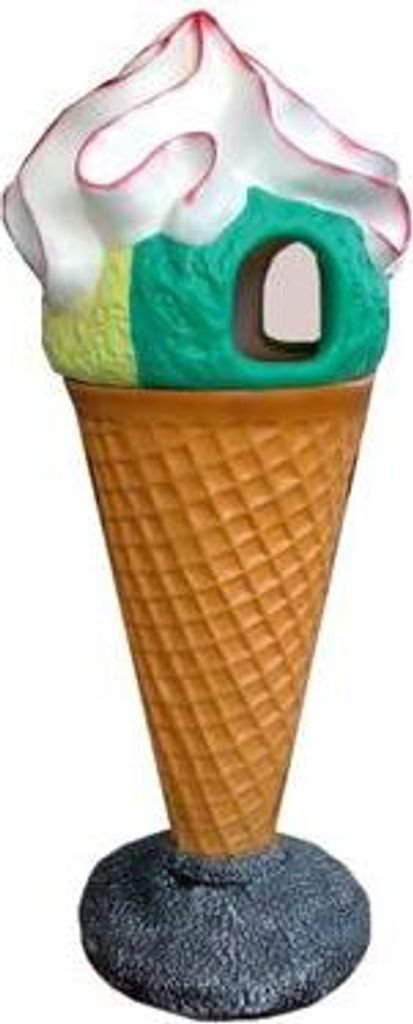Ice Cream Figure Design Mülleimer Korb Statuen Figuren Statue Aufsteller 145 cm