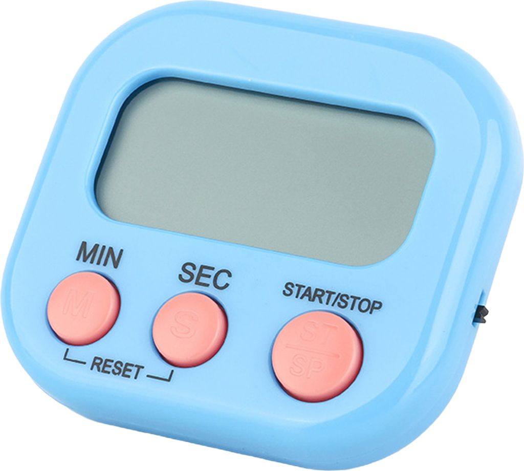 Magnetischer digitaler Timer für Lehrer, Kinder-Klassenzimmer-Timer mit Ständerhaken, langlebiges, gut lesbares Display, Einstelltasten, Küchent...