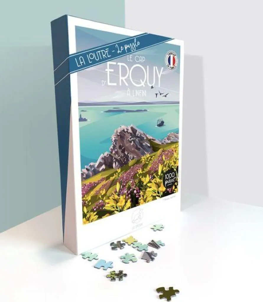 Puzzle 1000 pièces Cap d'Erquy haute qualité - Pièces sans reflets