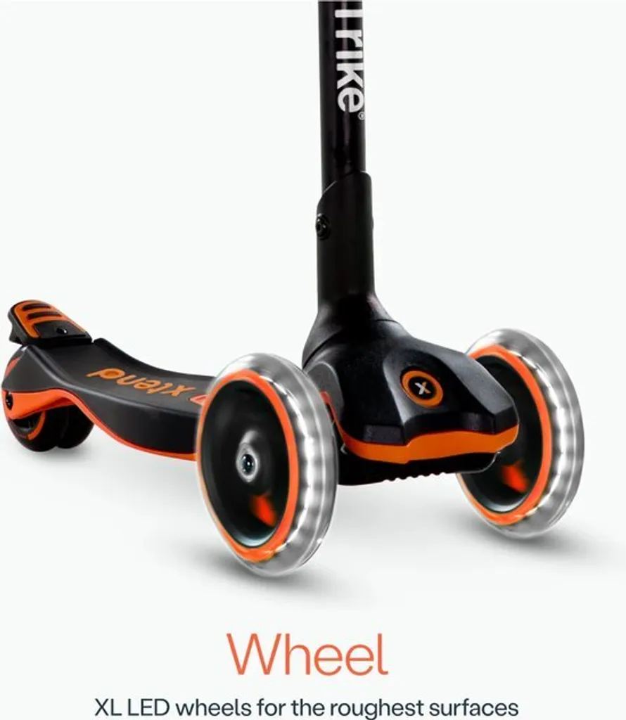 Patinette smarTrike Xtend Orange : La solution pour grandir sans changer