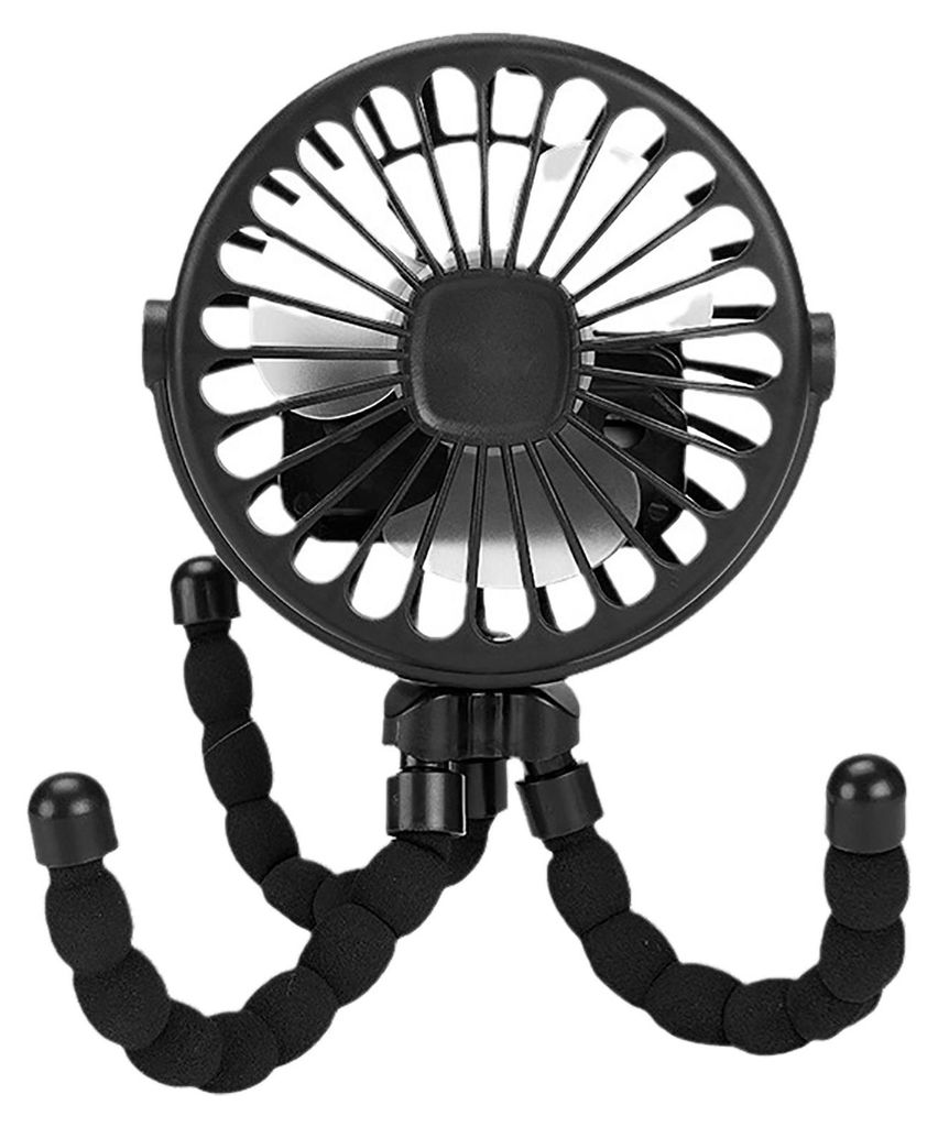 Flexibilní klipový ventilátor (USB nebo dobíjecí baterie) - Obrázek produktu 