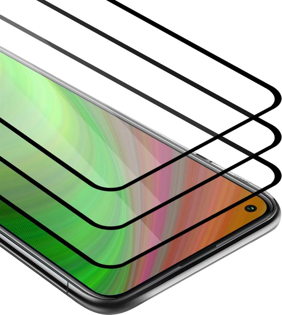 Pellicola Motorola Moto G8 Power Cadorabo - Vetro Protezione Display Nero