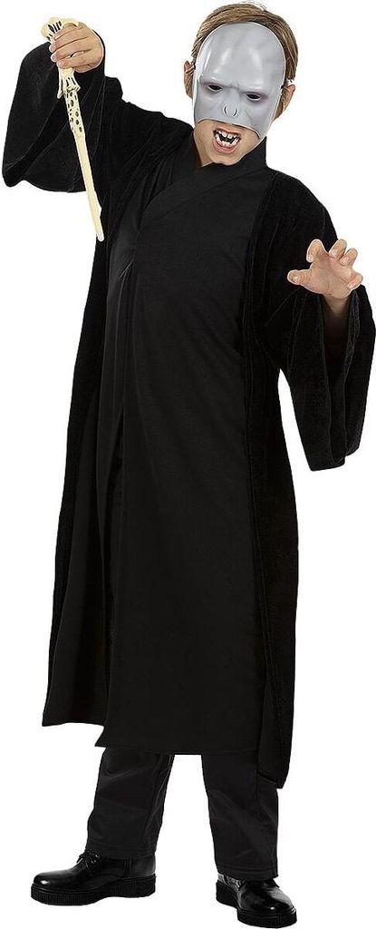 Harry Potter – Voldemort Kostüm für Kinder Kindergröße: 122-134