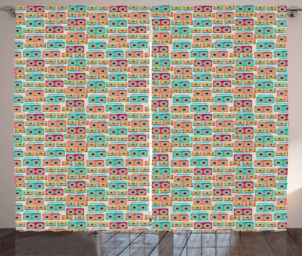 Tenda Soggiorno ABAKUHAUS Hipster Funky 280x225 cm | Alta Definizione