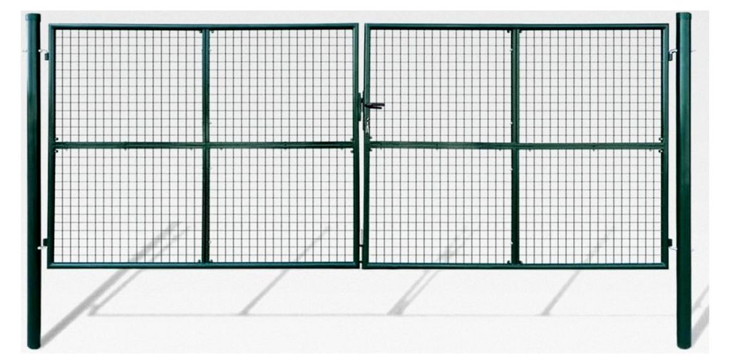 Gartentor aus Maschengewebe 400 x 150 cm