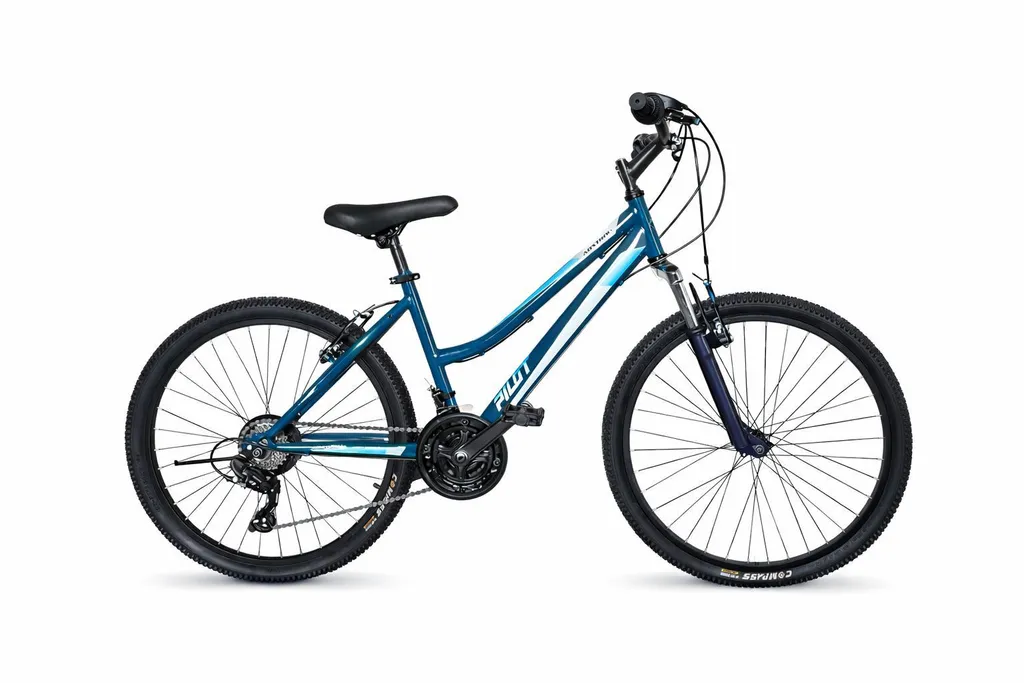 Vélo d'apprentissage 24 Pouces VTT Enfant Bleu - Modèle Shimano ABSTROU