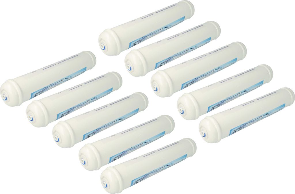 vhbw 10x Wasserfilter Filterkartusche Filter kompatibel mit LG GS5263PVJV, GS7161AVHV, GS7161AELV, GS7161AVJV, GS7161AVIV, GS7161PVGV Kühlschrank