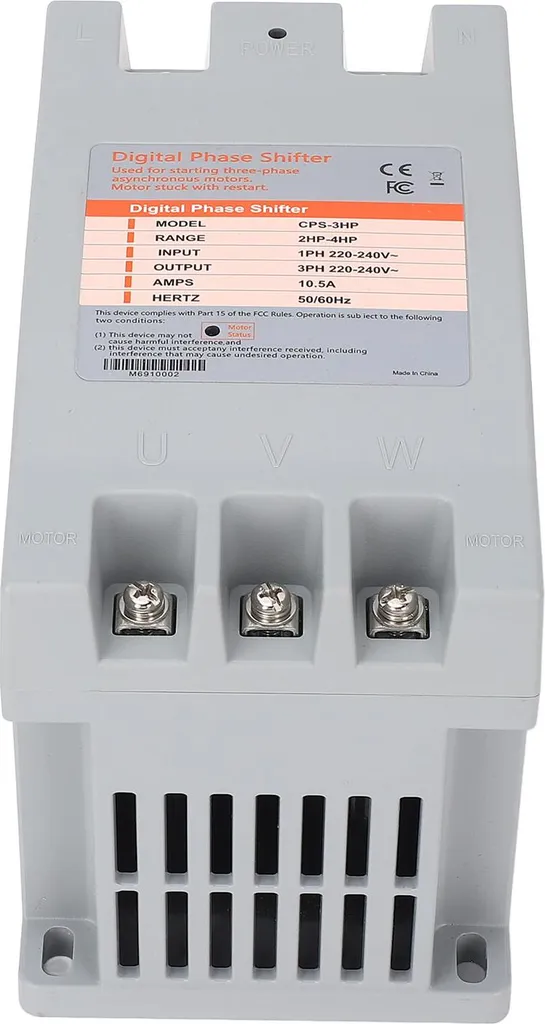 Variateur de fréquence industriel 220V monophasé vers triphasé 2-4 CV