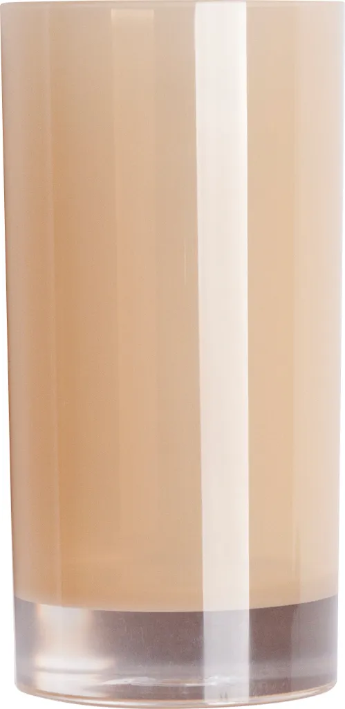 Barattolo per spazzolino Excelsa Spa 6x13x6 cm in plastica crema