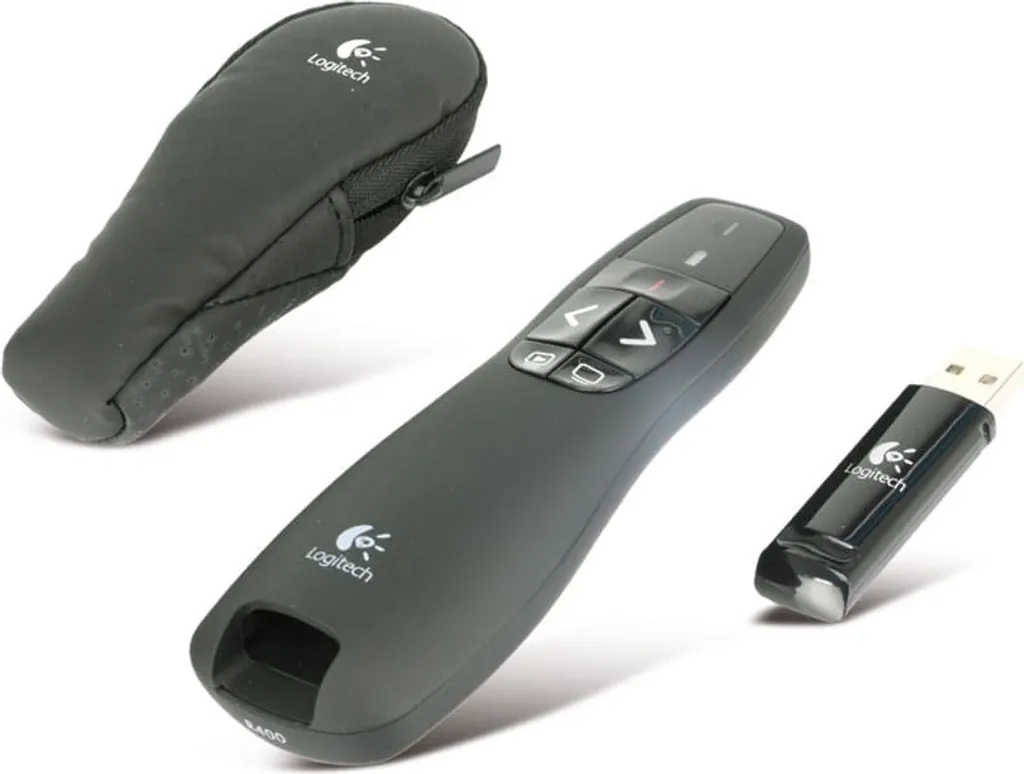 Clicker Presentazioni Logitech R400 - Puntatore Laser Professionale per Office - 16