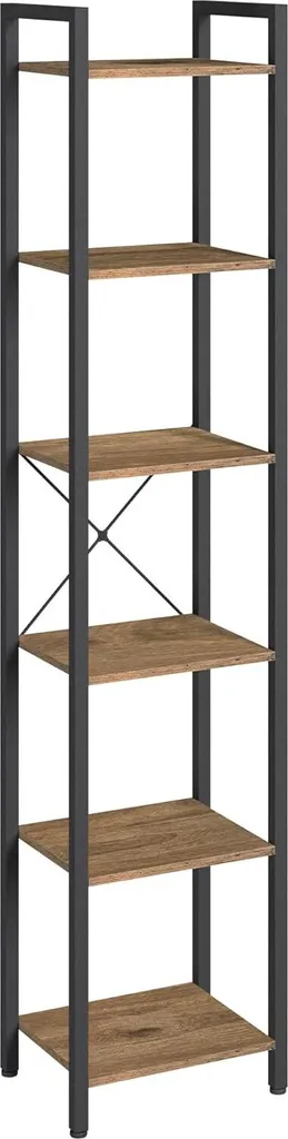 Libreria Bambini e Famiglia VASAGLE: Scaffale 6 Livelli Sicuro