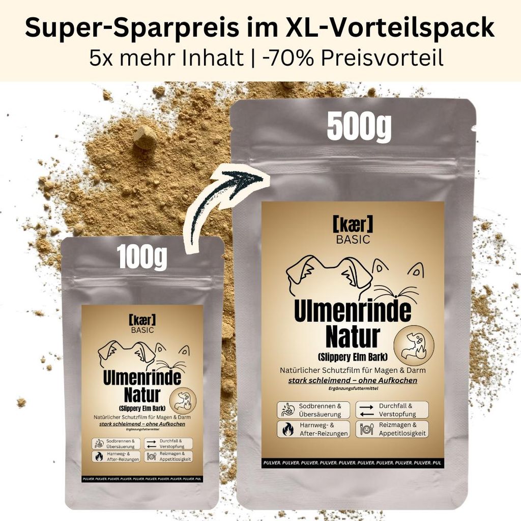 Amerikanische Rotulmenrinde für Hunde & Katze – Ohne Kochen Produktbild  KI-generiertes Bild