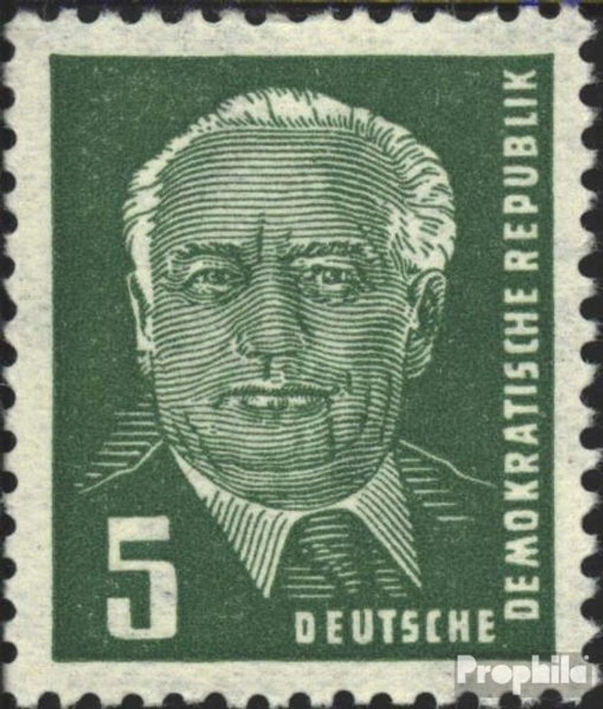 Briefmarken DDR 1952 Mi 322z b X I  Bedarfsstempel Produktbild 