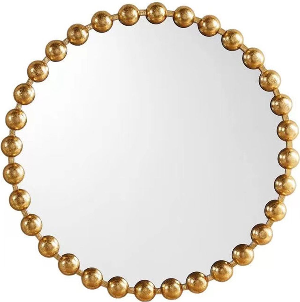Milton & Oldbrook Wandspiegel Ø 47 cm Elena Gold Produktbild 