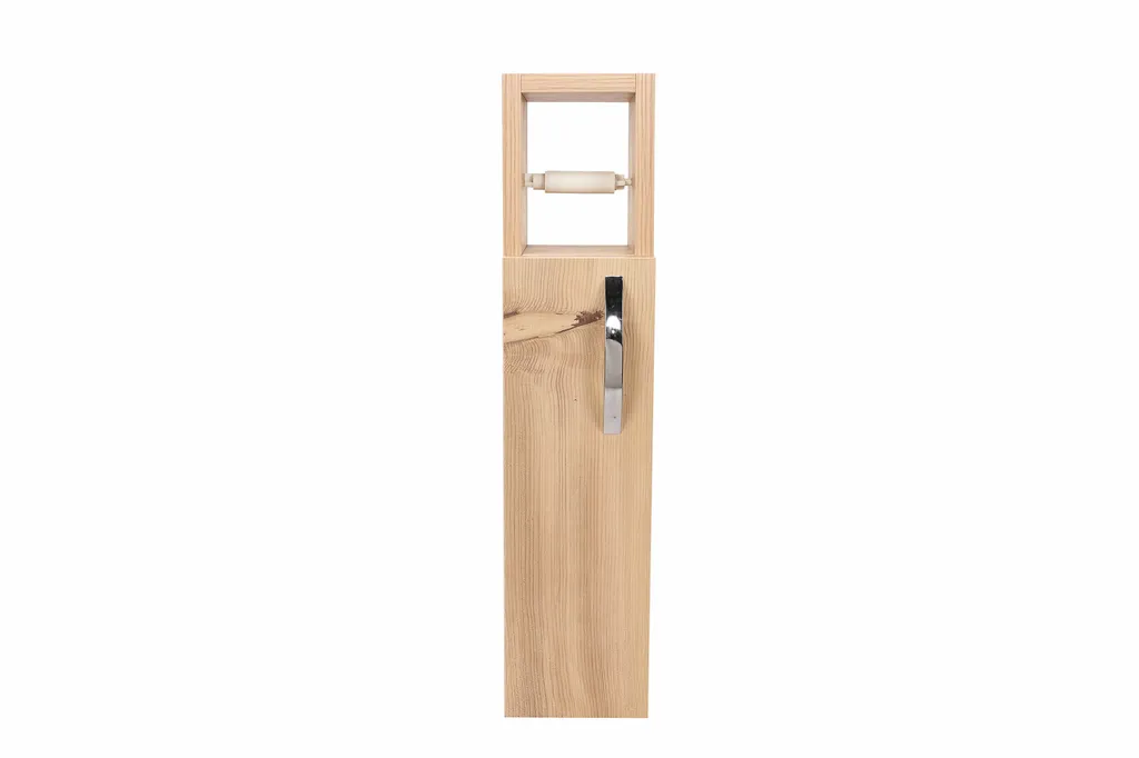 Armoire de toilette gain de place pour petite salle de bain, Star Chêne - 5