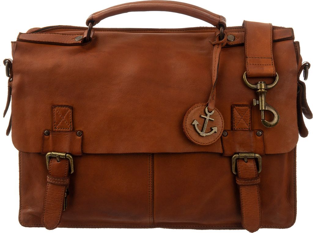 Harbour 2nd Bodil Cool Casual Business Bag-Stle Laptoptasche Cognac