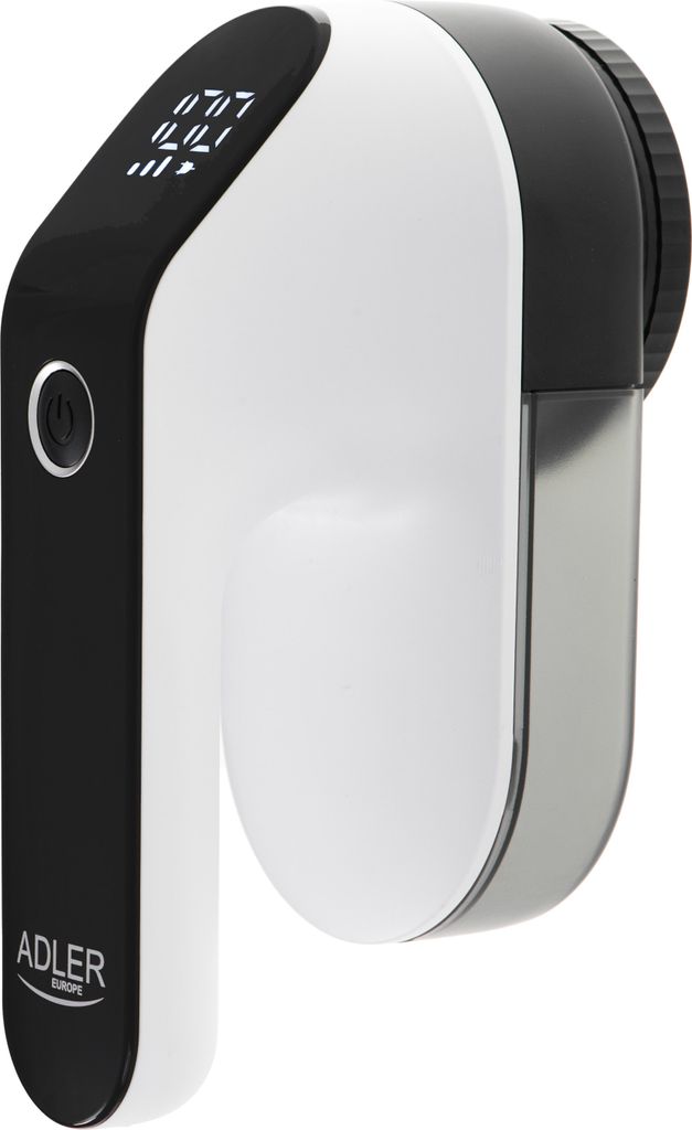 Adler | Lint remover LCD | AD 9618 | White/Black | Rechargeable battery