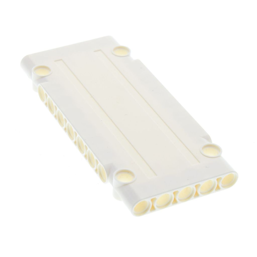 1x Lego Technic piastra 5x11x1 bianco Pannelli pannellabili Immagine del prodotto 