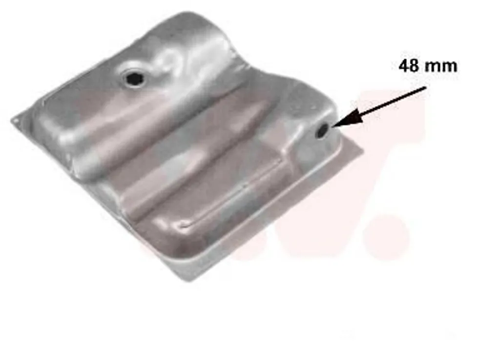 VAN WEZEL 5870082 Réservoir de Carburant pour VW Transporter III 48mm