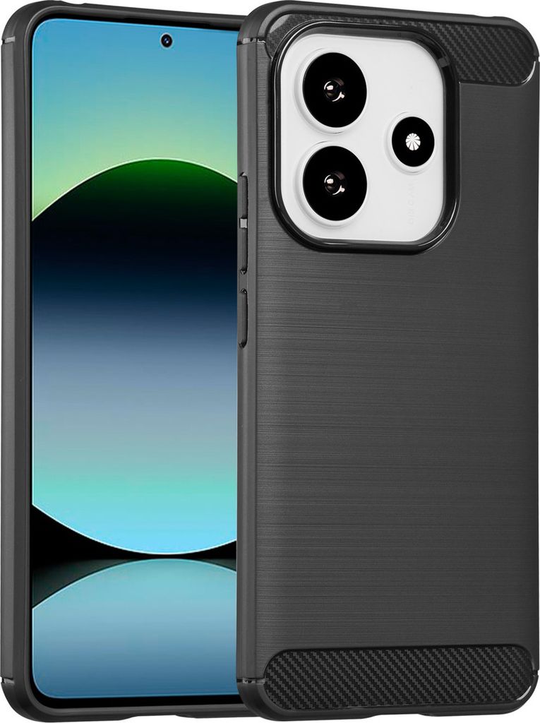 imoshion Brushed Back Cover Xiaomi Redmi Note 14 (4G) - Schwarz