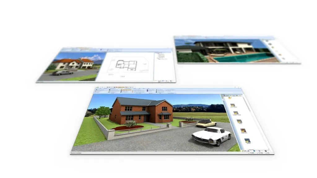 Logiciel d'architecture 3D Ashampoo Home Design 9 pour PC Windows