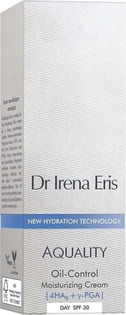 Dr Irena Eris Aquality Oil-Control Moisturizing Cream SPF30