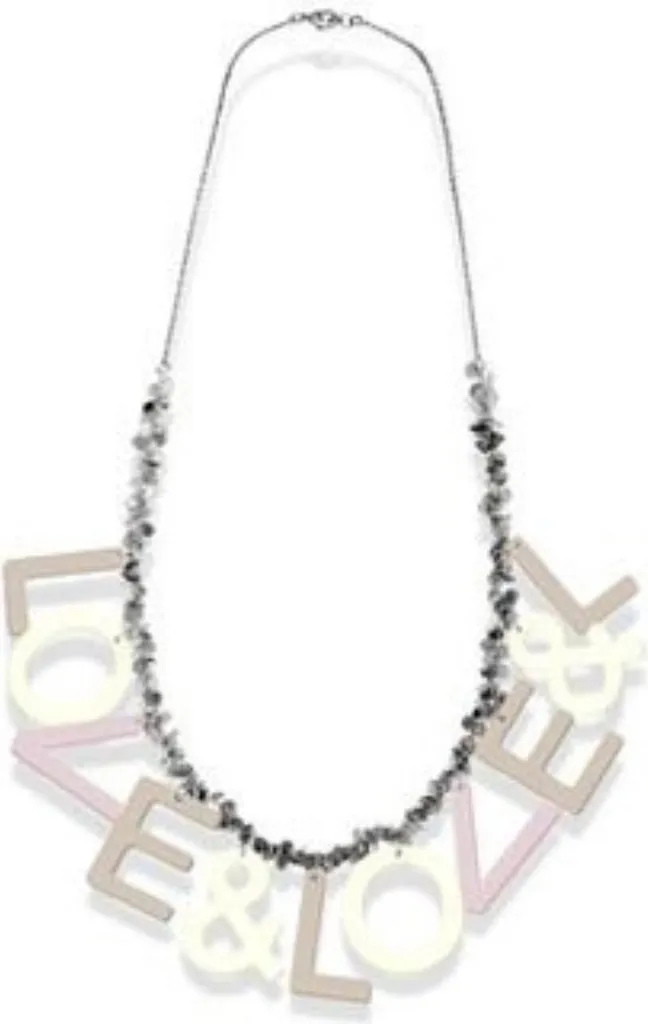 Sautoir Victorio & Lucchino VJ0310CO pendentif chic en acier brossé