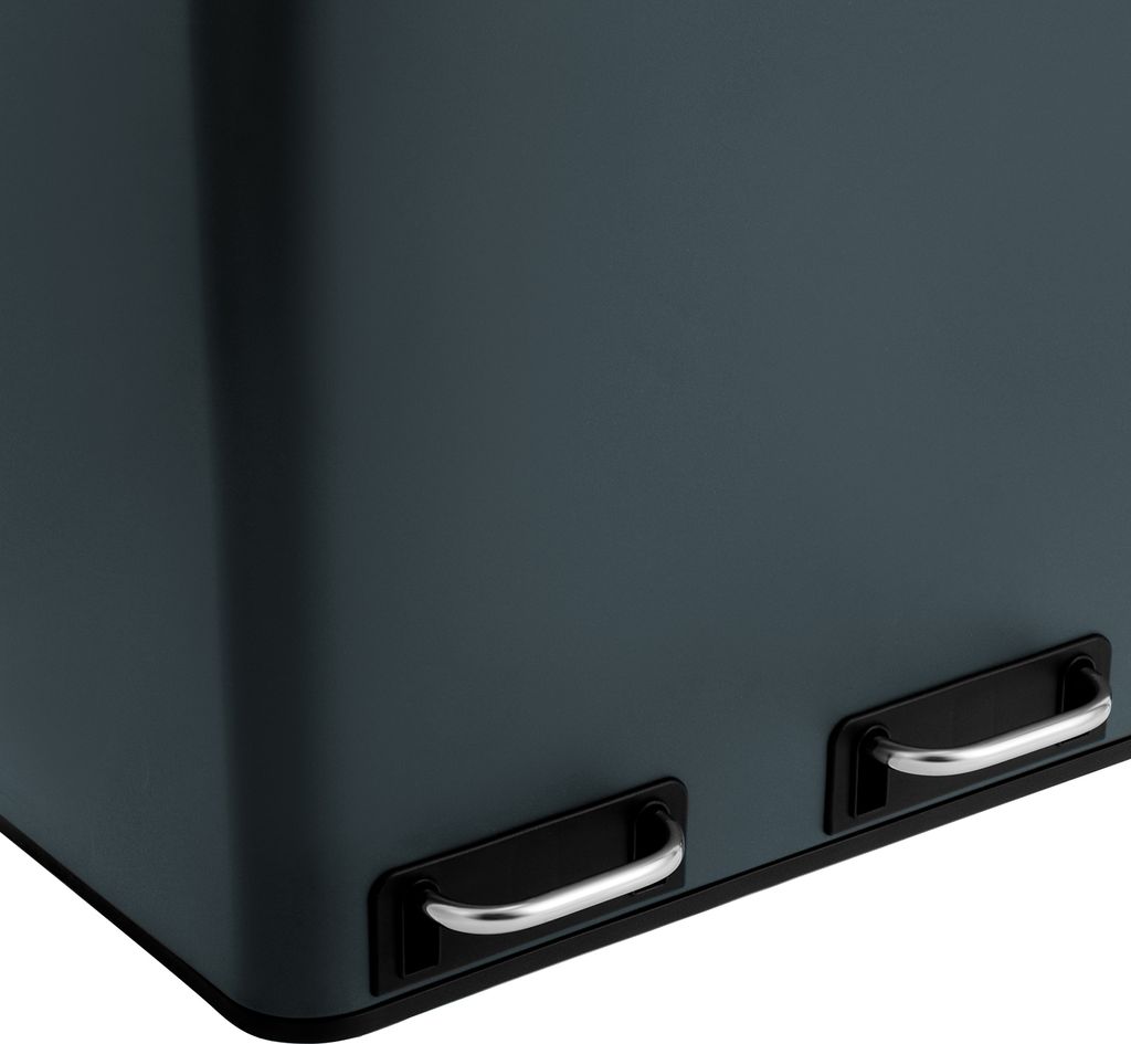 SONGMICS Mülleimer Mülltrennsystem, 3 x 18 L, ergonomisch, Produktbild 8