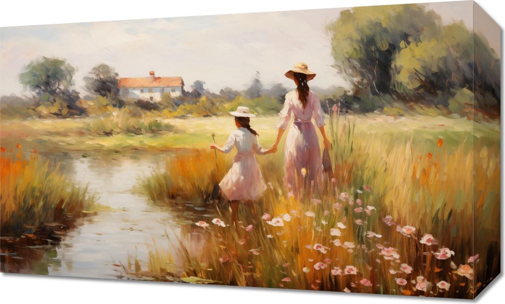 Bild 50x30cm Ländliche Verbindung
