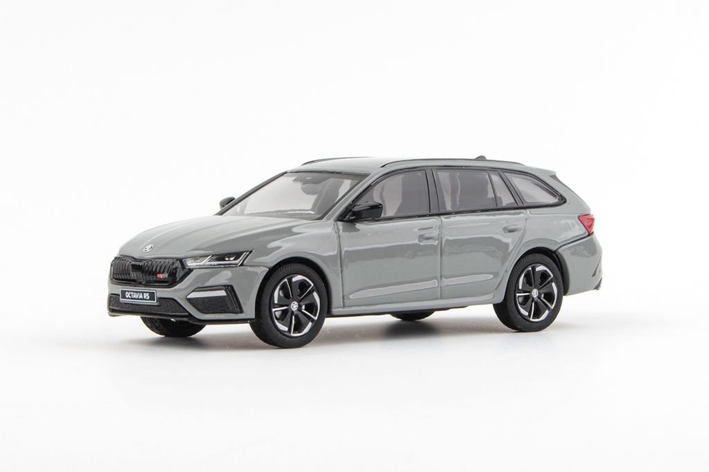 Skoda Octavia IV Combi RS (2020) - Grau Stahl Uni ABREX Produktbild 