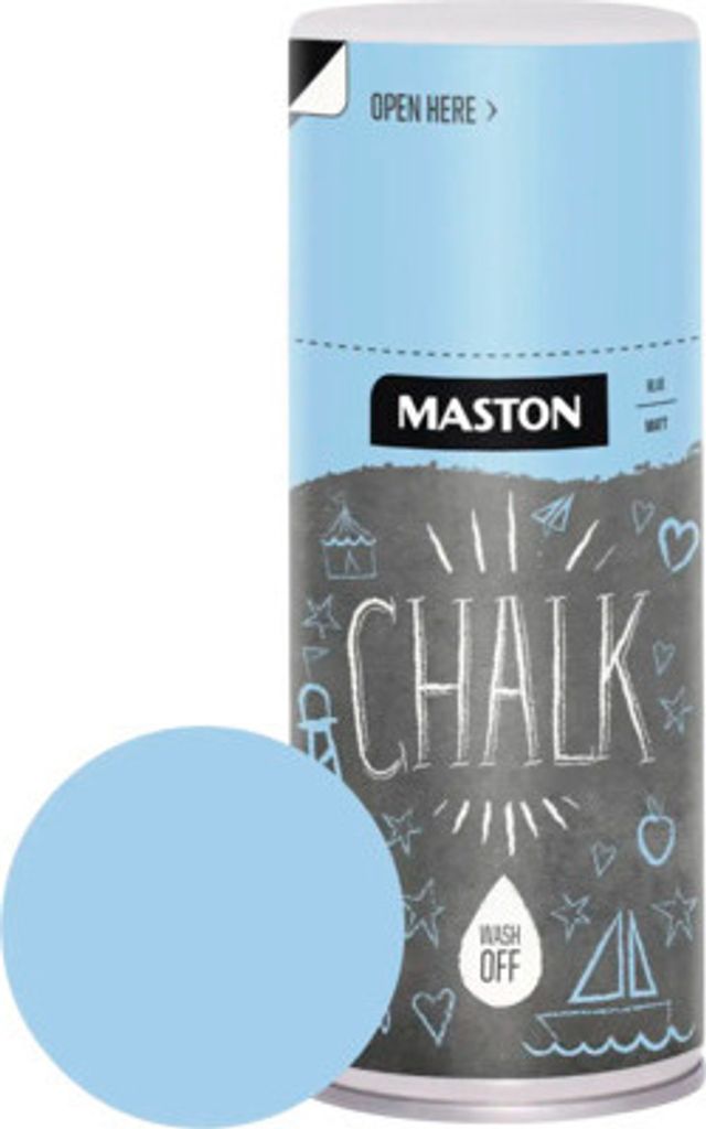 Sprühlack Kreidespray Chalk blue 150 ml Produktbild 