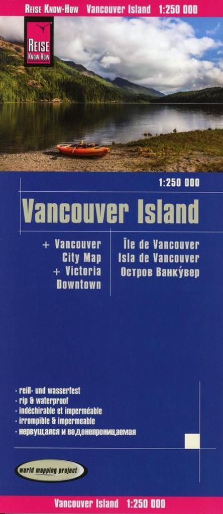 Reise Know-How Landkarte Vancouver Island (1:250.000)