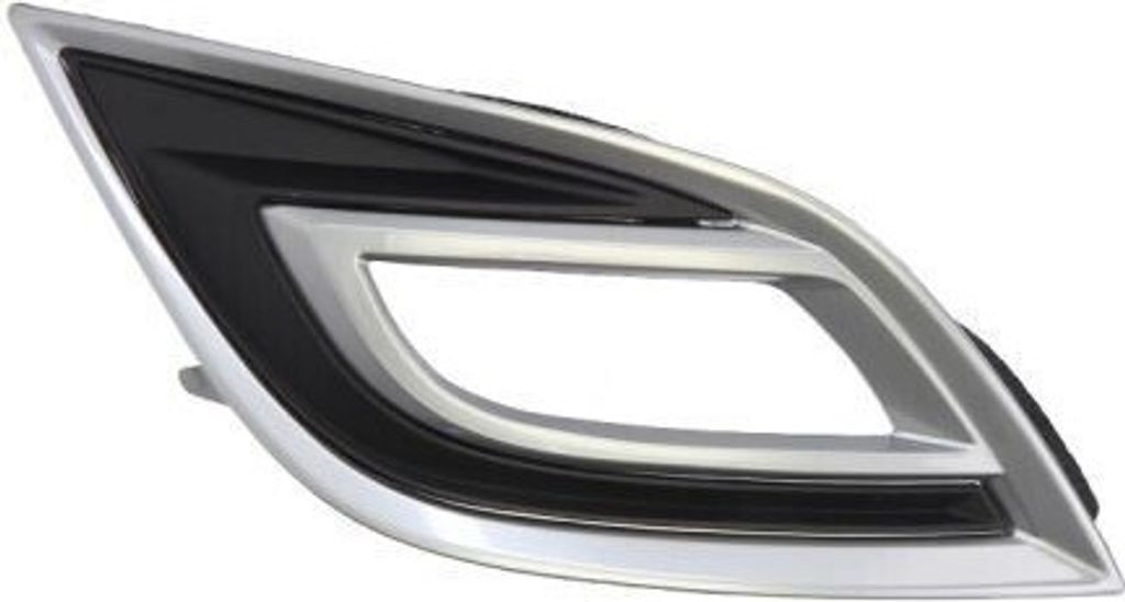 BLIC Lüftungsgitter Grill Stoßfänger für MAZDA CX-9 (TB) Schwarz Silber