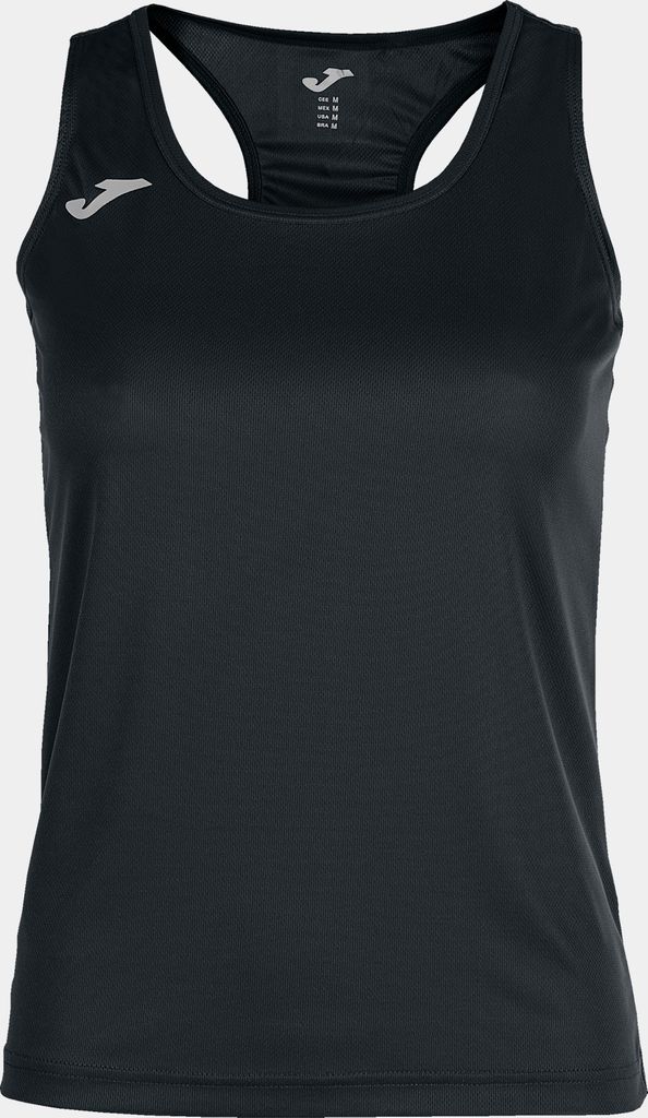 Joma Siena Ii ärmelloses T-shirt Schwarz M Damen Schwarz M