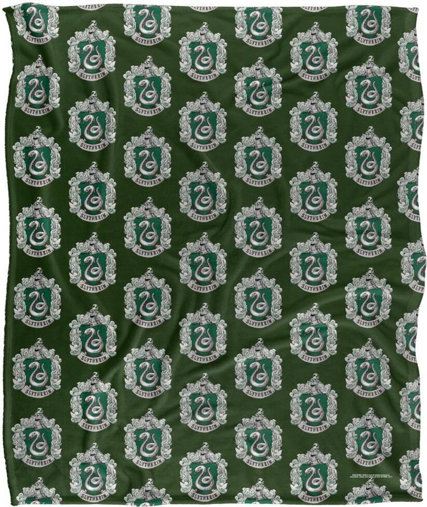 Harry Potter - Decke "Slytherin", Wiederholungsdruck TV18577 (Einheitsgröße) (Bunt)