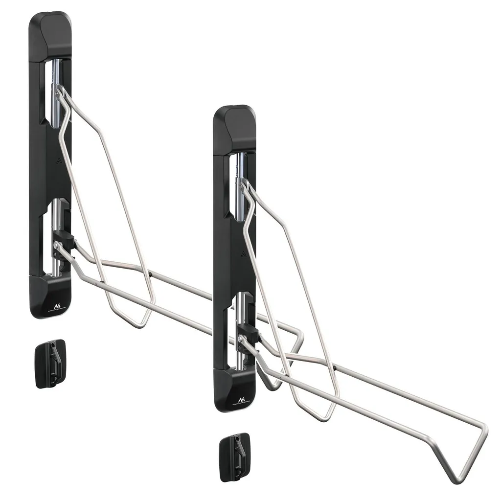 Accroche vélo murale pour garage et appartement lot de 2 réglables