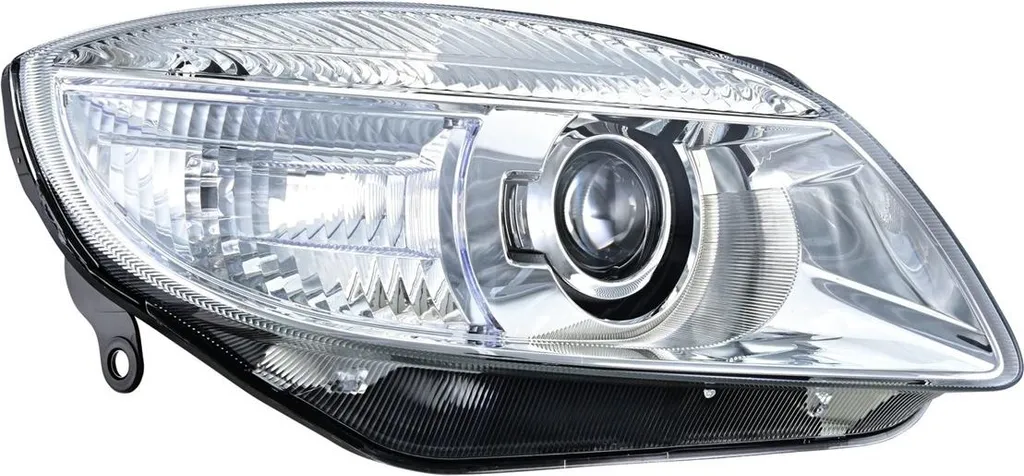 Phare avant droit Skoda Fabia optique halogène 12V de marque HELLA