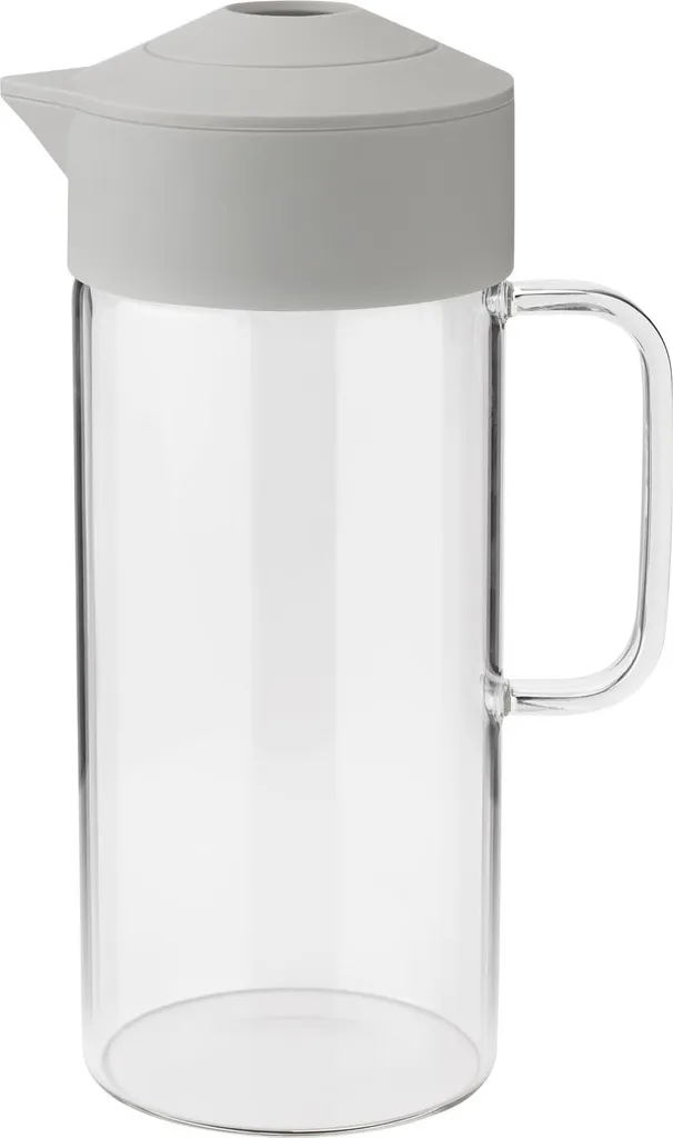 Caraffa Vetro RIG-TIG Pip 1.4 L Grigio | Accessori Cucina Stelton