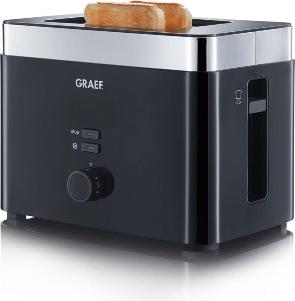 GRAEF Toaster TO62 1000 W schwarz