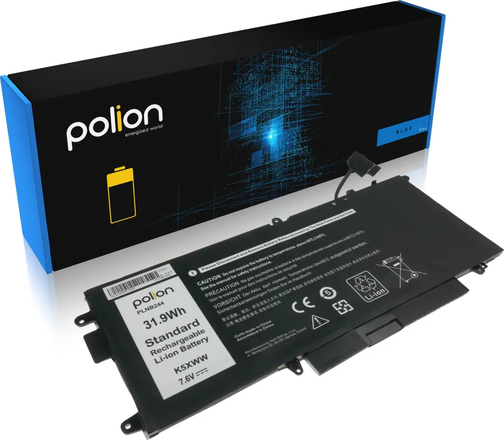 Batteria K5XWW per DELL Latitude 2-in-1 | 4200mAh Alta Qualità