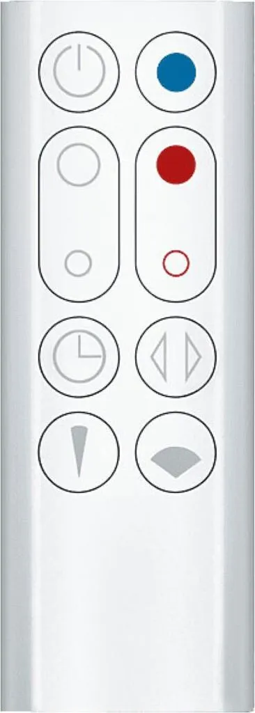 Dyson Hot+Cool AM09 Nickel Blanc - Chauffage d'Appoint et Fraîcheur Été - 15