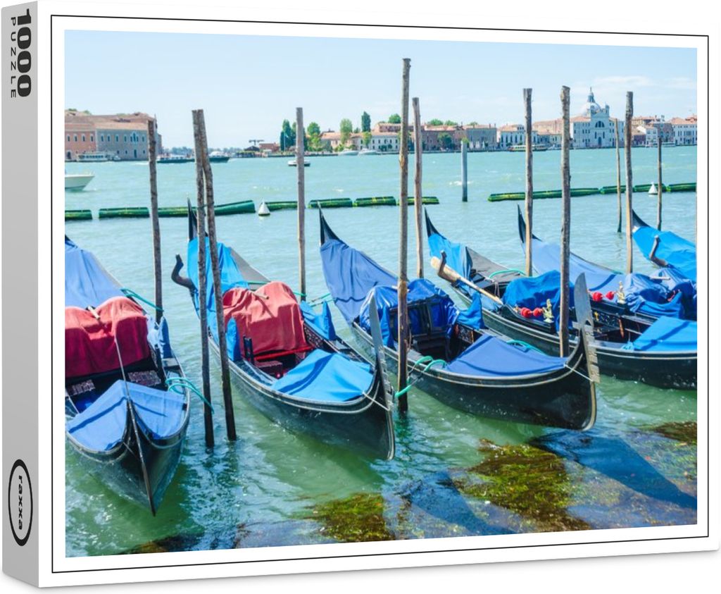 raxxa Premium-Puzzle "Gondeln in Venedig", 1000 Teile