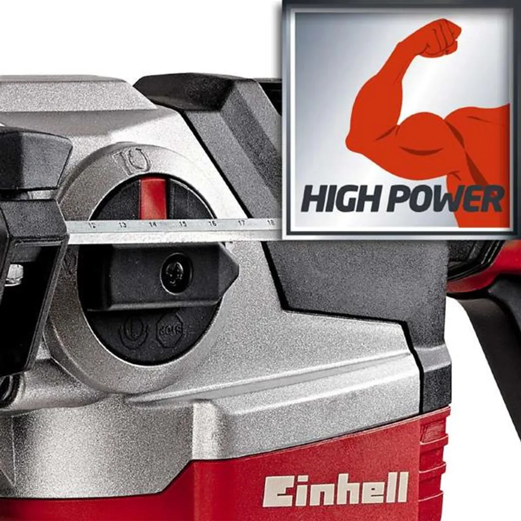 Marteau perforateur Einhell TE-RH 38 E 1050W SDS Max avec coffret - 17