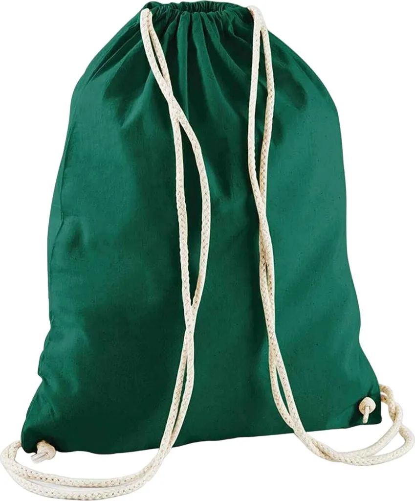 Borsa Gymsac Westford Mill RW9129 Cotone 140g Verde Bottiglia