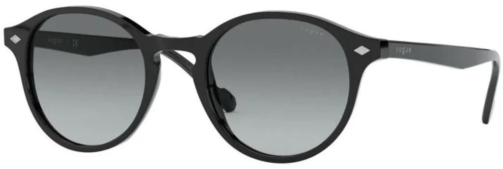 Lunettes de soleil Vogue VO5327S W44/11 Taille 48 - Monture Noire Chic