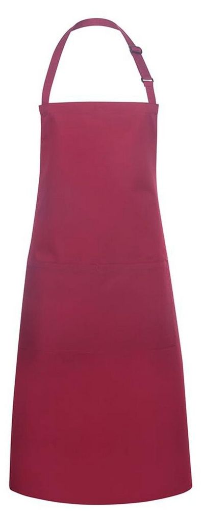 Karlowsky - Latzschürze "Basic" FK1881 (Einheitsgröße) (Bordeaux)