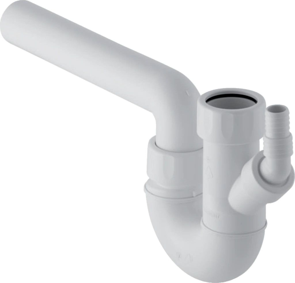 Geberit dvojkomorový sifón z PP, biely, tichý, d 40x40 mm, Obrázok produktu 