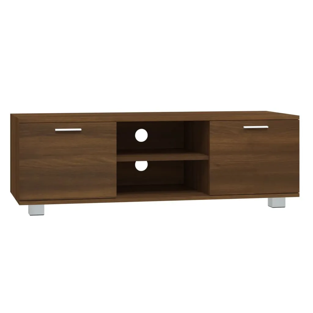 Mobile Porta TV 120cm Rovere Marrone SYFAX™ in Multistrato Robusto